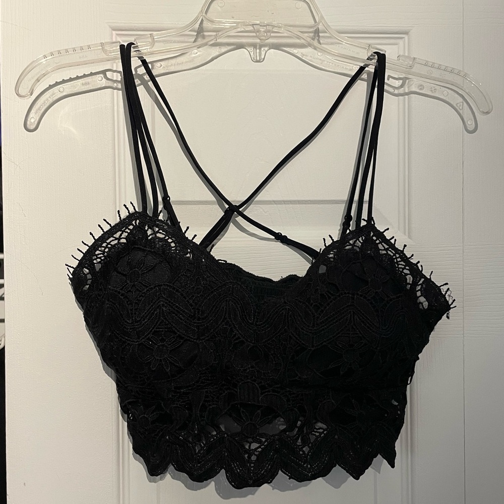 Black bralette